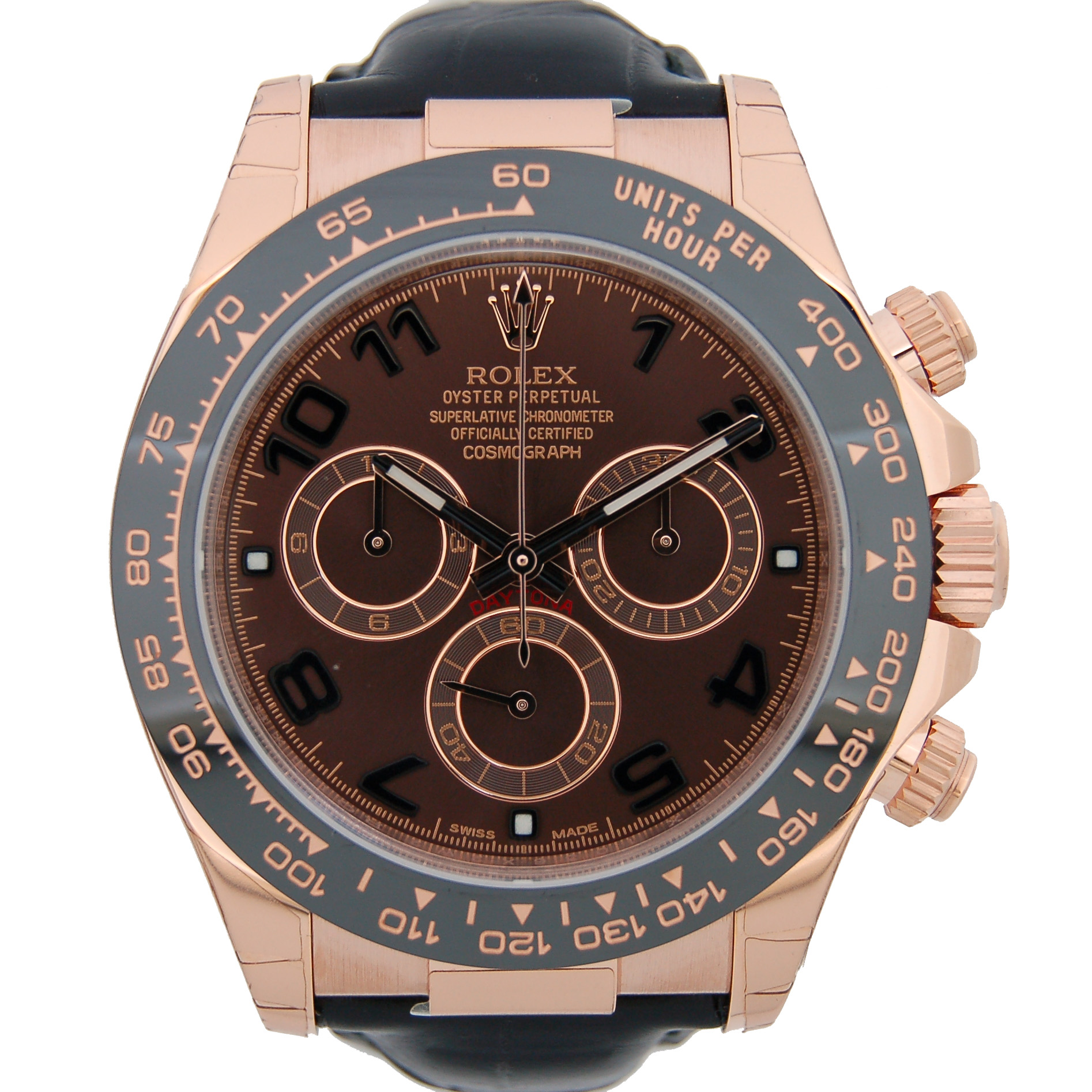 ロレックス　ROLEX　デイトナ　Ref.116515LN　K18RG　セラミックベゼル　40mm　ブラウン　新品