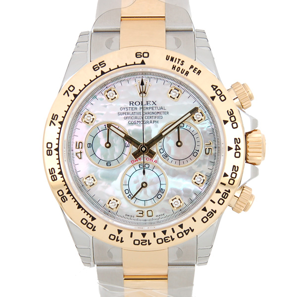 ロレックス Rolex デイトナ Ref ng K18コンビ ホワイトシェル 8pダイヤ 新品 Zetton ゼットン ロレックス Rolex デイトナ Ref ng K18コンビ ホワイトシェル 8pダイヤ 新品 Zetton ゼットン