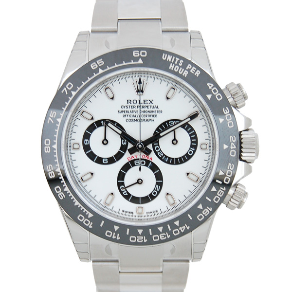 ロレックス　ROLEX　コスモグラフ　デイトナ　Ref.116500LN　ホワイト　セラミックベゼル　新品