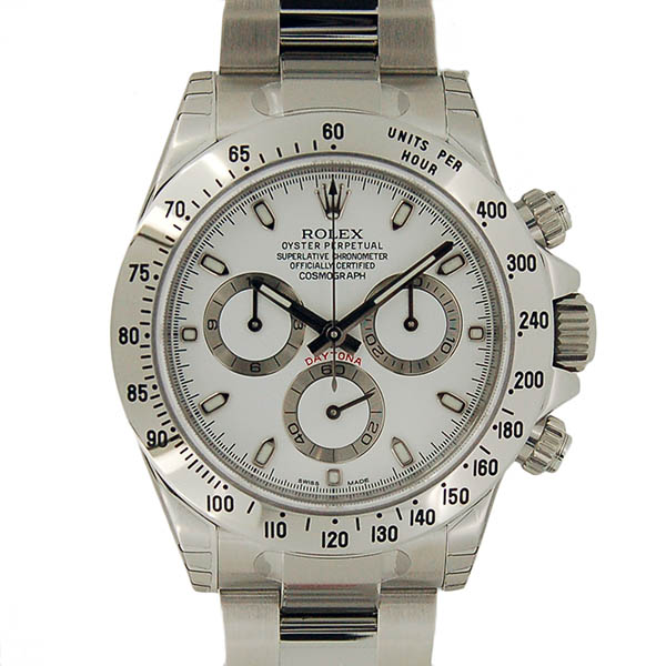 ロレックス　ROLEX　デイトナ　Ref.116520　SS　ホワイト　ランダム番　最終鏡面バックル　新品