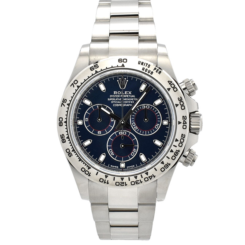ロレックス　ROLEX　コスモグラフ　デイトナ　Ref.116509　ブルー　K18WG　新品