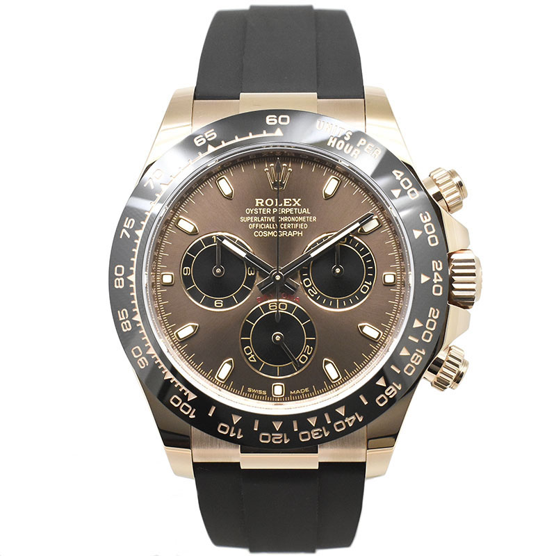 ロレックス　ROLEX　デイトナ　Ref.116515LN　18KERG　セラミックベゼル　40mm　チョコレート/ブラック　オイスターフレックス　新品