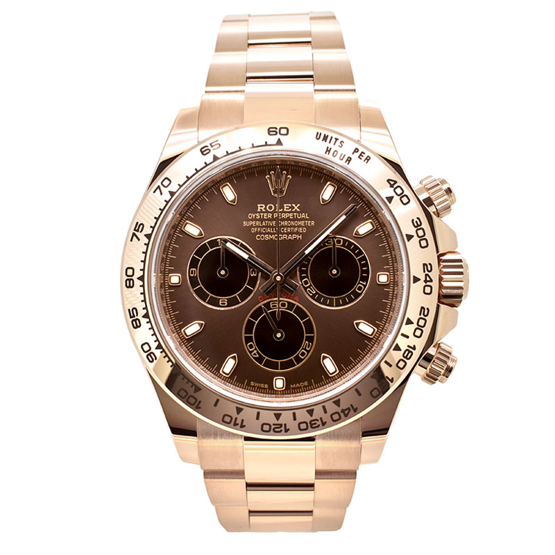 ロレックス　ROLEX　デイトナ　Ref.116505　18KERG　チョコレート/ブラック　40mm　新品