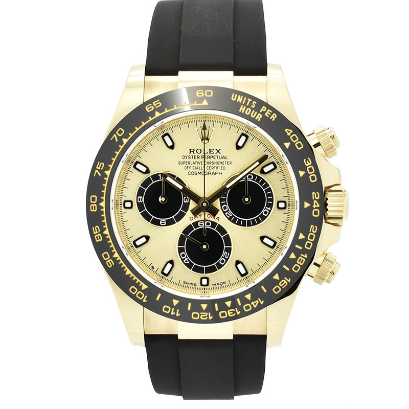ロレックス　ROLEX　デイトナ　116518LN　シャンパン/ブラック　オイスターフレックス　18KYG　新品