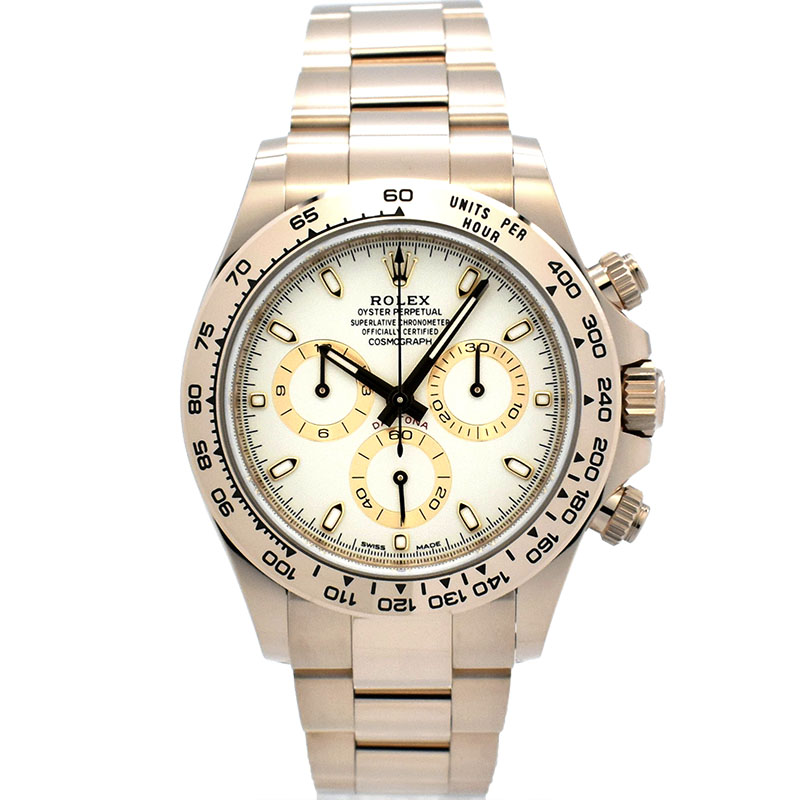 ロレックス　ROLEX　デイトナ　Ref.116505　エバーローズゴールド　アイボリー　新品