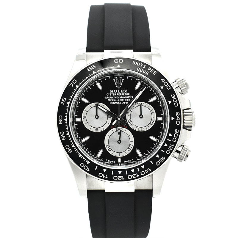 ロレックス　ROLEX　デイトナ　Ref.126519LN　18KWG　ブライトブラック/スチール　オイスターフレックス　新品