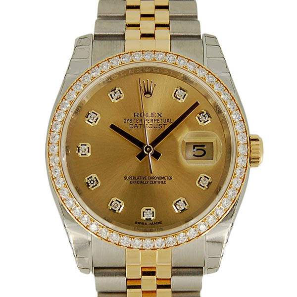 ロレックス　ROLEX　デイトジャスト　116243G　シャンパン　新品