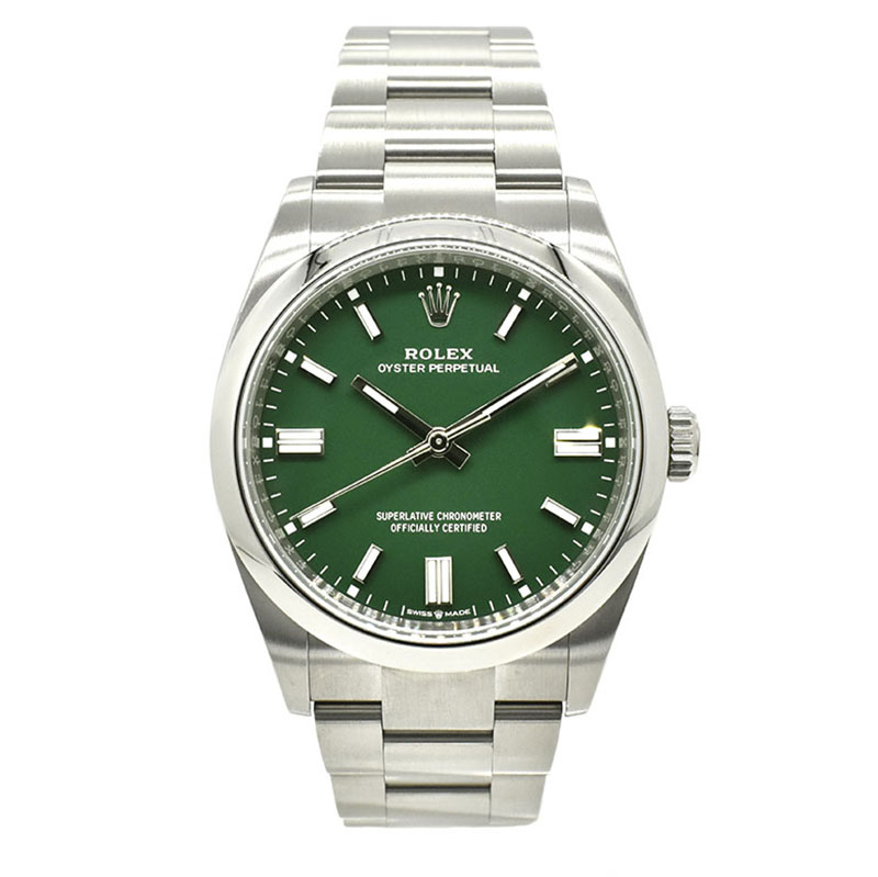 ロレックス　ROLEX　オイスターパーペチュアル 36　Ref.126000　グリーン　36mm　新品