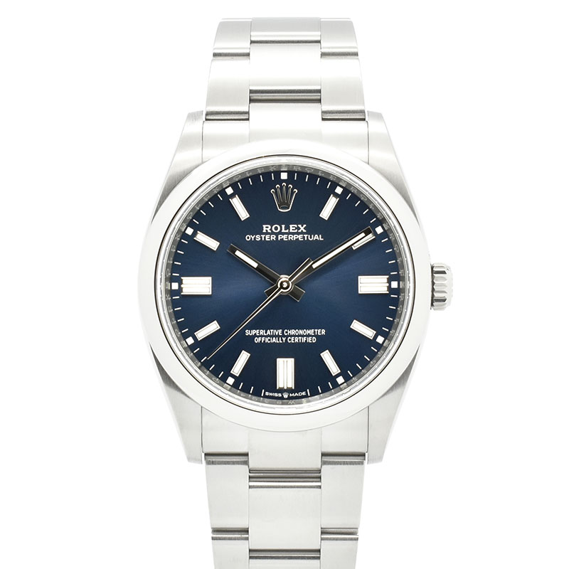 ロレックス　ROLEX　オイスターパーペチュアル 36　Ref.126000　ブライトブルー　36mm　新品
