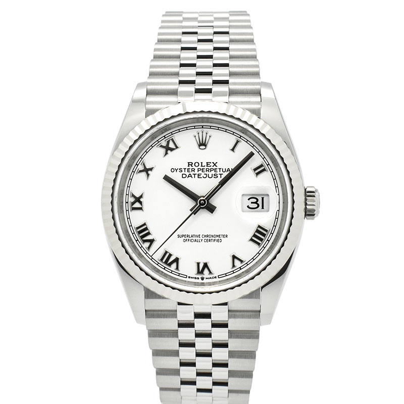 ロレックス　ROLEX　デイトジャスト36　126234　36mm　ホワイトローマ　新品