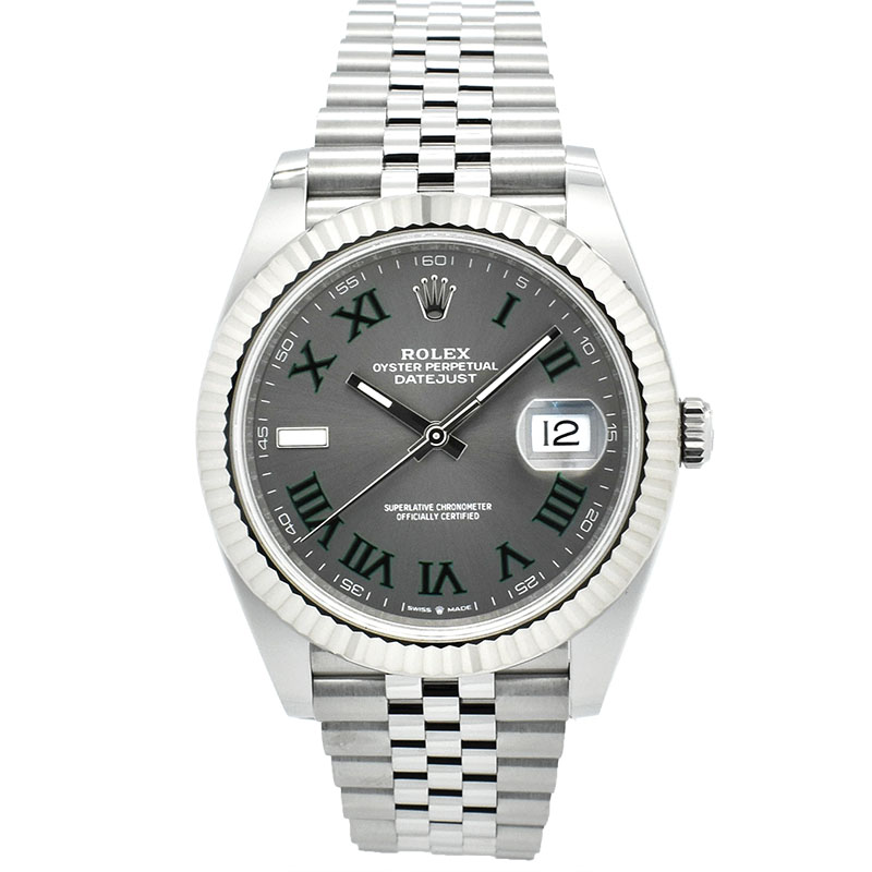 ロレックス　ROLEX　デイトジャスト41　Ref.126334　スレートローマ　41mm　新品
