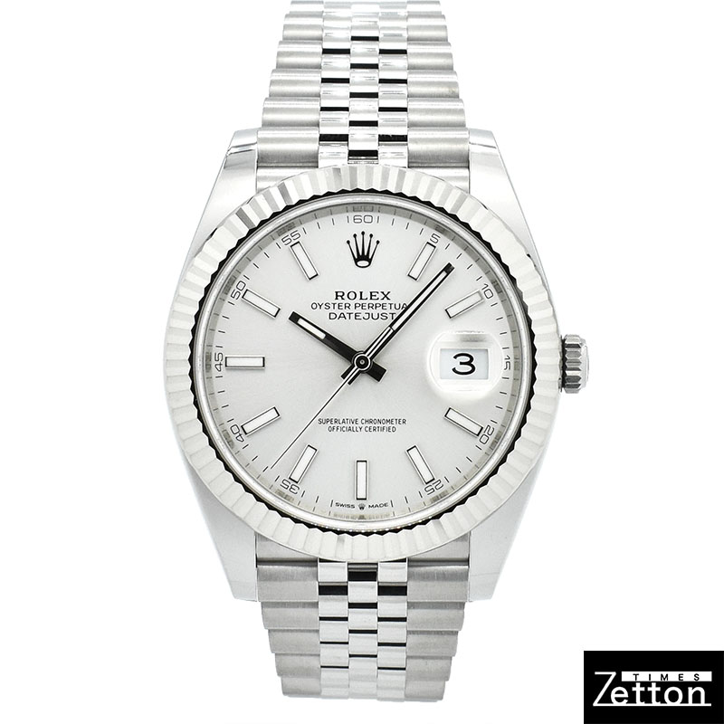 ロレックス　ROLEX　デイトジャスト41　Ref.126334　シルバー　41mm　新品