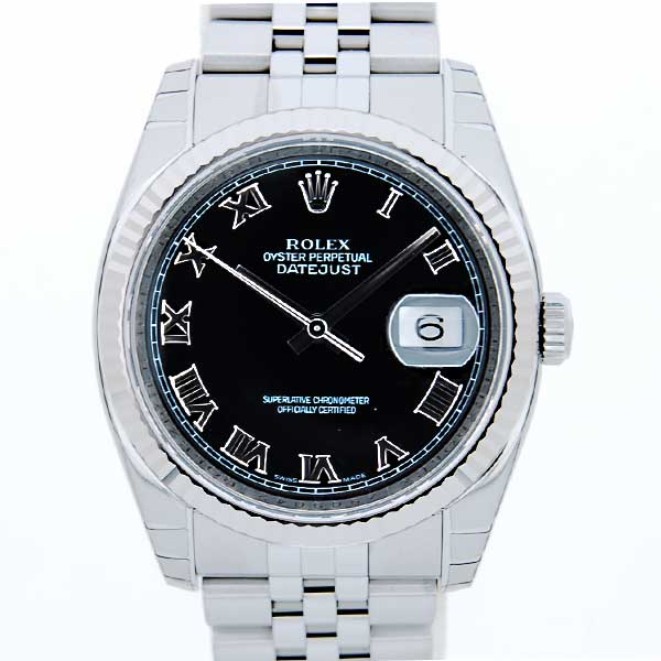 ロレックス　ROLEX　デイトジャスト　Ref.116234　ブラックローマ　メンズ　新品