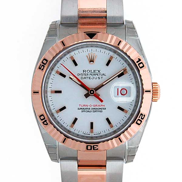 ロレックス　ROLEX　ターノグラフ　Ref.116261　ピンクゴールドコンビ　ホワイト　Z番　新品
