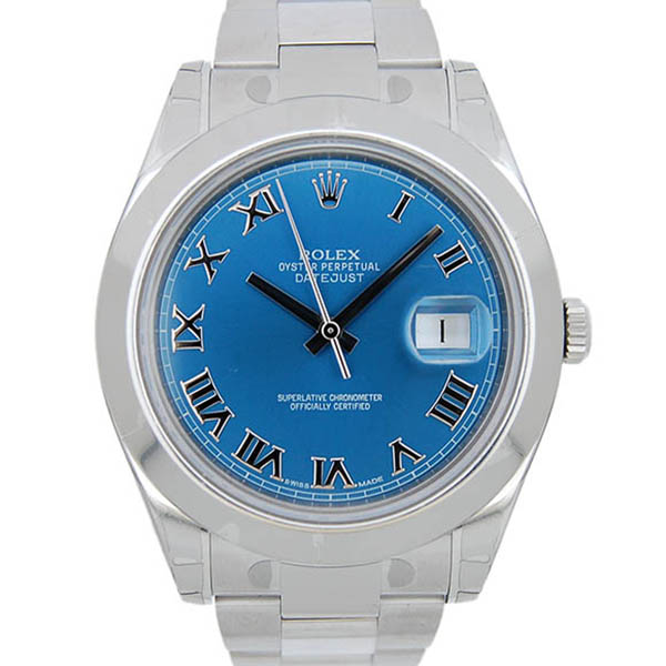 ロレックス　ROLEX　デイトジャスト2　Ref.116300　ブルーローマ　メンズ　41mm　SS　新品アウトレット