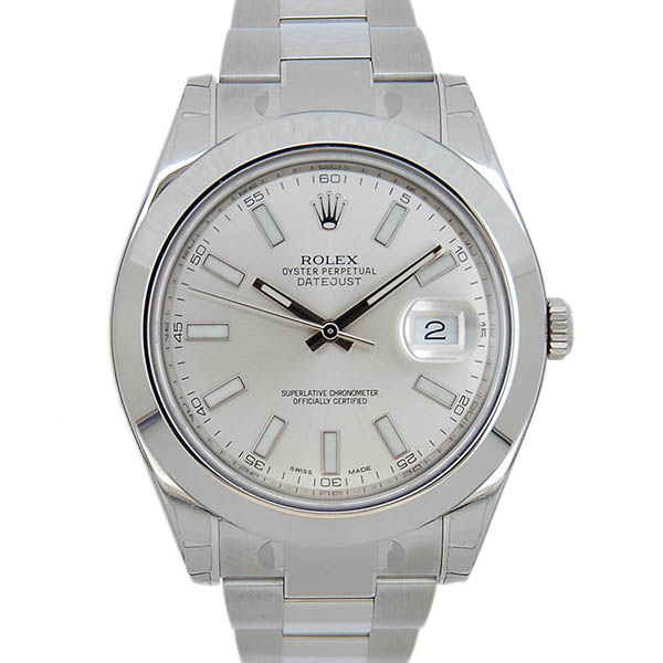 ロレックス　ROLEX　デイトジャスト2　Ref.116300　シルバー　メンズ　41mm　SS　新品