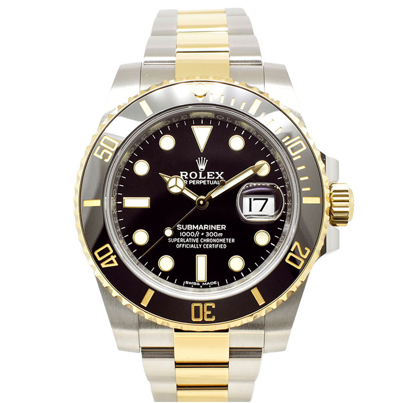 ロレックス　ROLEX　サブマリーナデイト　Ref.116613LN　ブラック　SS×YG　40mm　新品