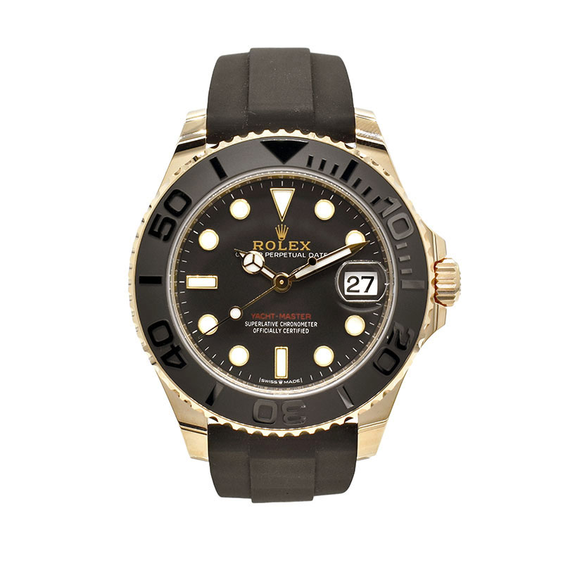 ロレックス　ROLEX　ヨットマスター37　Ref.268655　18KERG　オイスターフレックス　新品