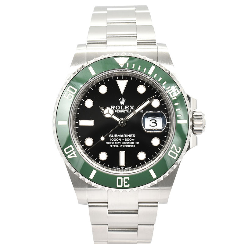 ロレックス　ROLEX　サブマリーナーデイト グリーンベゼル　126610LV　41mm　新品
