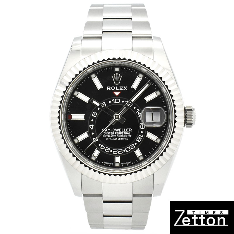 ロレックス　ROLEX　スカイドゥエラー　Ref.336934　ブラック　42mm　新品