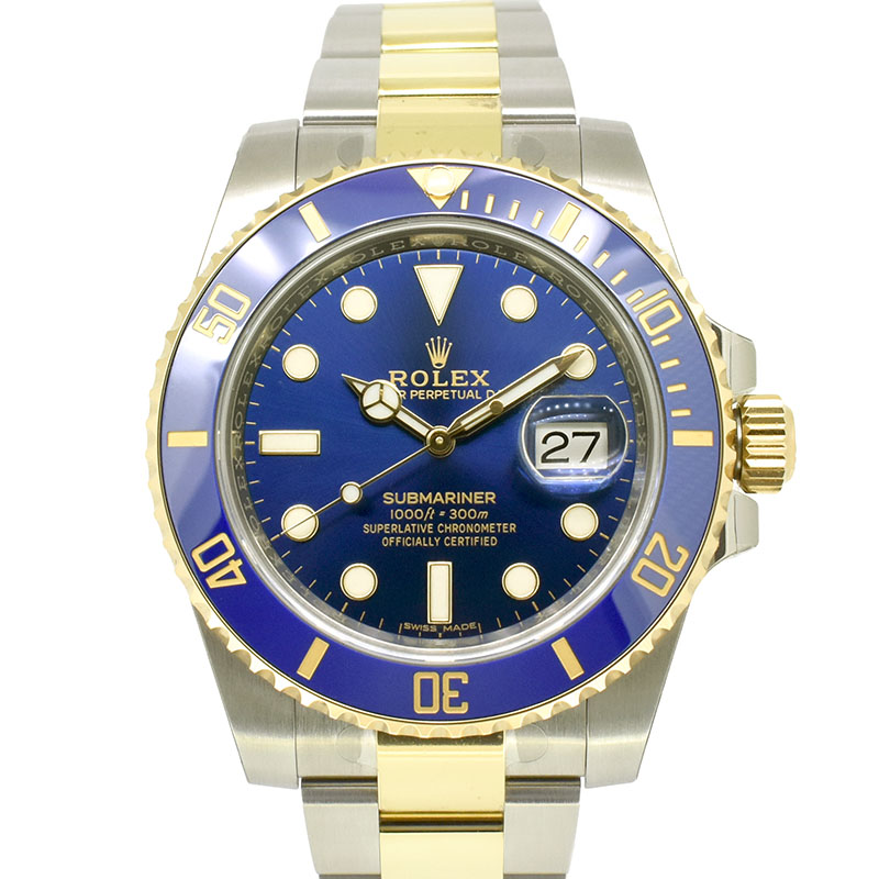 ロレックス　ROLEX　サブマリーナ デイト　Ref.116613LB　SS×YG　40mm　新品