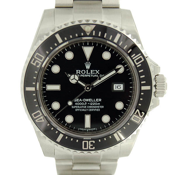 ロレックス　ROLEX　シードゥエラー4000　116600　SS　ブラック　自動巻　新品