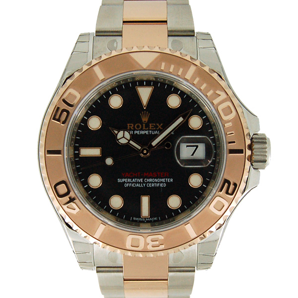 ロレックス　ROLEX　ヨットマスター　116621　SS×18KRG　ブラック　40mm　新品