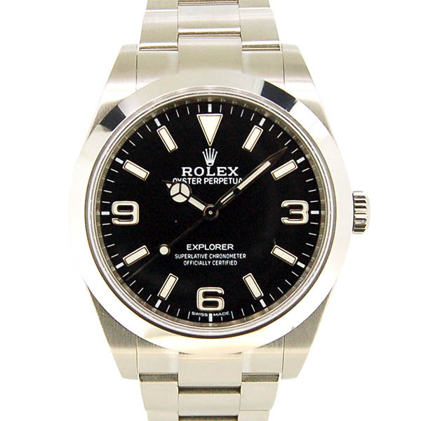 ロレックス　ROLEX　エクスプローラー1　Ref.214270　39mm　クロマライト　ブラック　新品