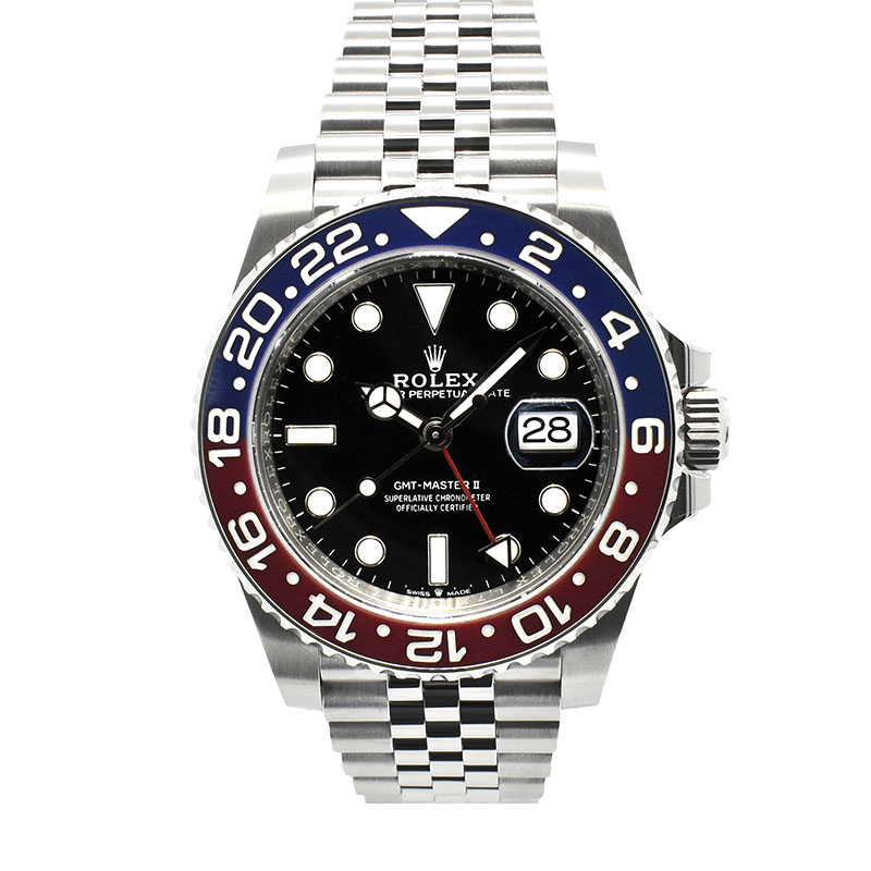 ロレックス　ROLEX　GMTマスター2　126710BLRO　ブルー/レッドベゼル　40mm　新品