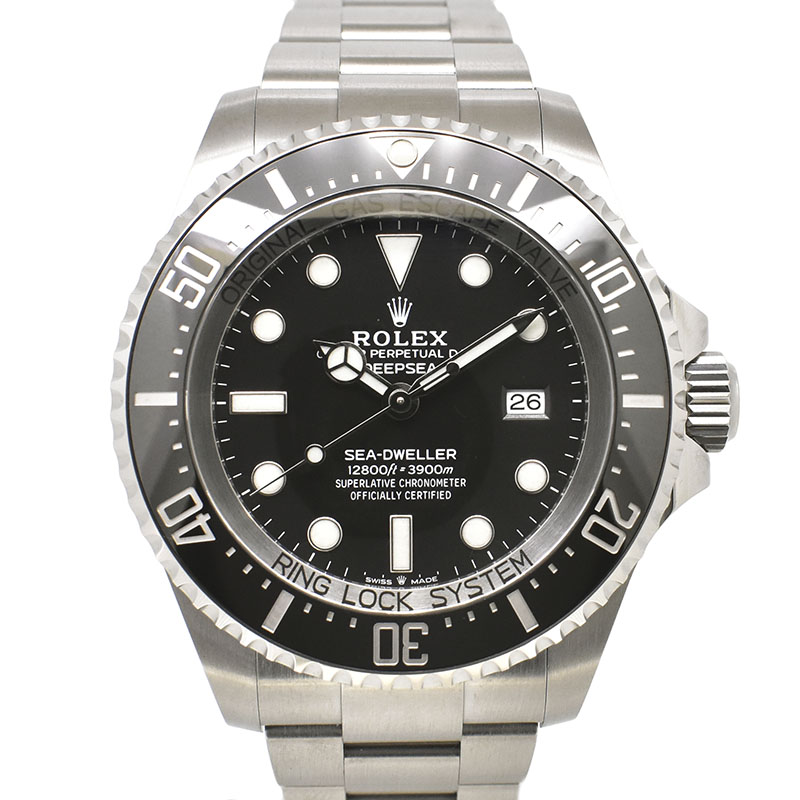 ロレックス　ROLEX　シードゥエラー ディープシー　Ref.126660　ブラック　44mm　新品