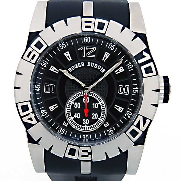 ロジェ・デュブイ　ROGER DUBUIS　ニューイージーダイバー　SED46　ブラック　スモセコ　46mm　300m防水　新品