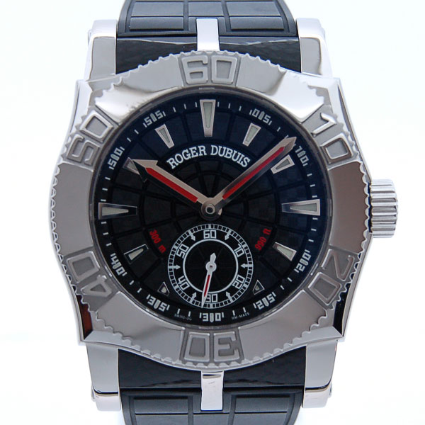 ロジェ・デュブイ　ROGER DUBUIS　イージーダイバー　SE40　ブラック　スモセコ　40mm　300m防水　新品