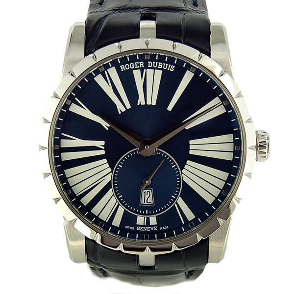ロジェ・デュブイ　ROGER DUBUIS　エクスカリバー 42 オートマティック　RDDBEX0535　SS　42mm　ブルー　新品