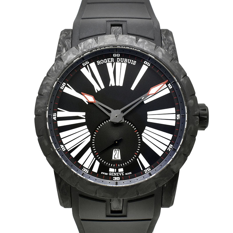 ロジェ・デュブイ　ROGER DUBUIS　エクスカリバー42 オートマティック カーボン　RDDBEX0510　ブラック　42mm　新品