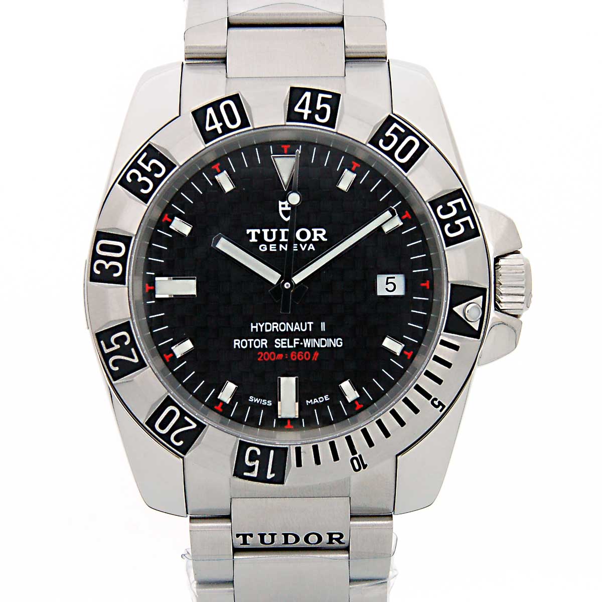 チューダー(チュードル)　TUDOR　ハイドロノート2　20040　ブラックカーボン　3連ブレス　新品