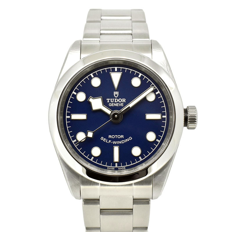 チューダー(チュードル)　TUDOR　ヘリテージ ブラックベイ 32　79580　32mm　ブルー　新品