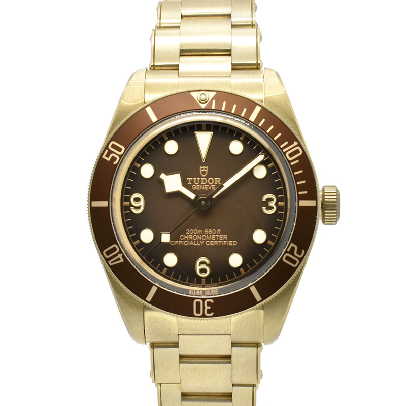 チューダー(チュードル)　TUDOR　ヘリテージ ブラックベイ フィフティエイト ブロンズ　79012M　39mm　ブラウン　新品