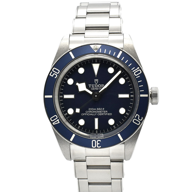 チューダー(チュードル)　TUDOR　ヘリテージ ブラックベイ フィフティエイト　Ref.79030B　39mm　ブルー　新品