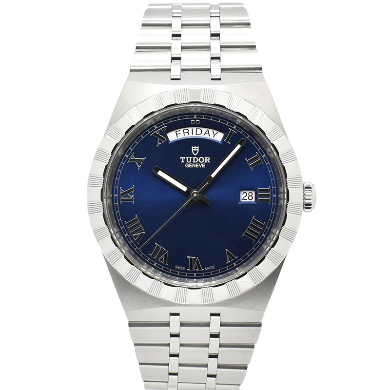 チューダー(チュードル)　TUDOR　ロイヤル 41 デイデイト　Ref.28600　ブルー　新品