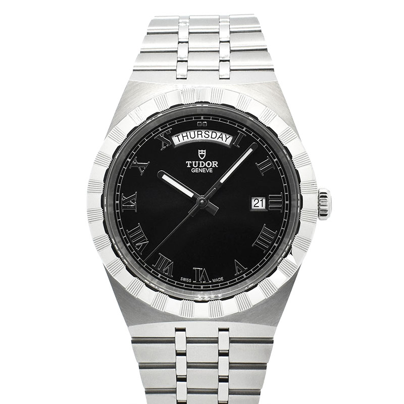 チューダー(チュードル)　TUDOR　ロイヤル 41 デイデイト　Ref.28600　ブラック　新品