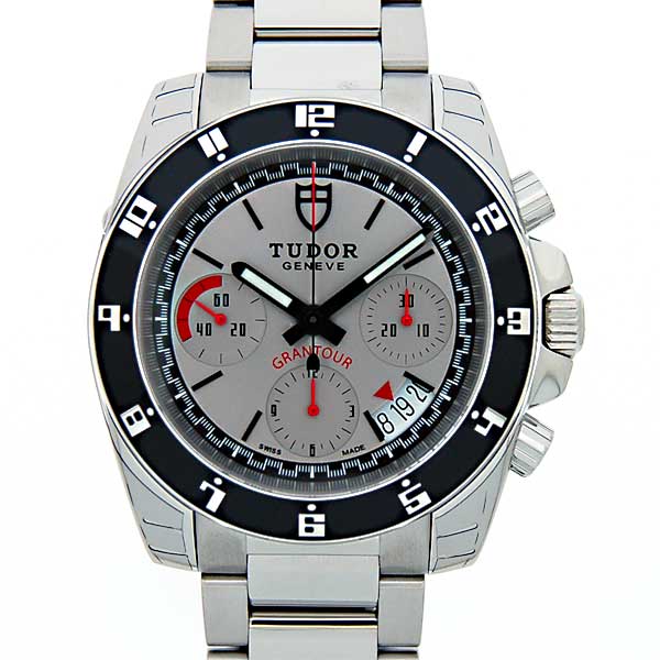 チューダー(チュードル)　TUDOR　グランツァクロノ　20350N　自動巻　41mm　SS　シルバー　新品