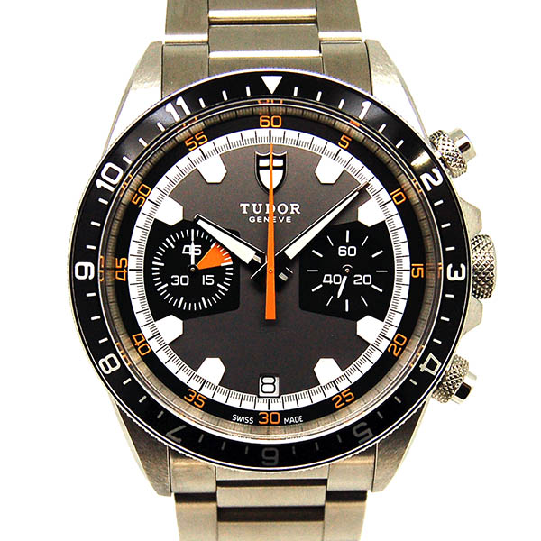 チューダー(チュードル)　TUDOR　ヘリテージクロノ　70330N　42mm　SS　自動巻　グレー　新品