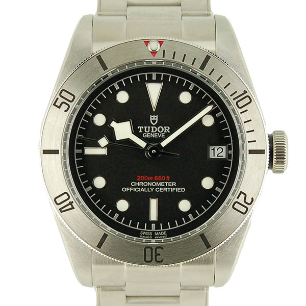 チューダー(チュードル)　TUDOR　ヘリテージ　ブラックベイ スチール　79730　41mm　ブラック　SS　新品
