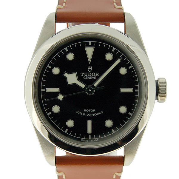 チューダー(チュードル)　TUDOR　ヘリテージ　ブラックベイ 41　79540　41mm　ブラック　SS　革ベルト　新品