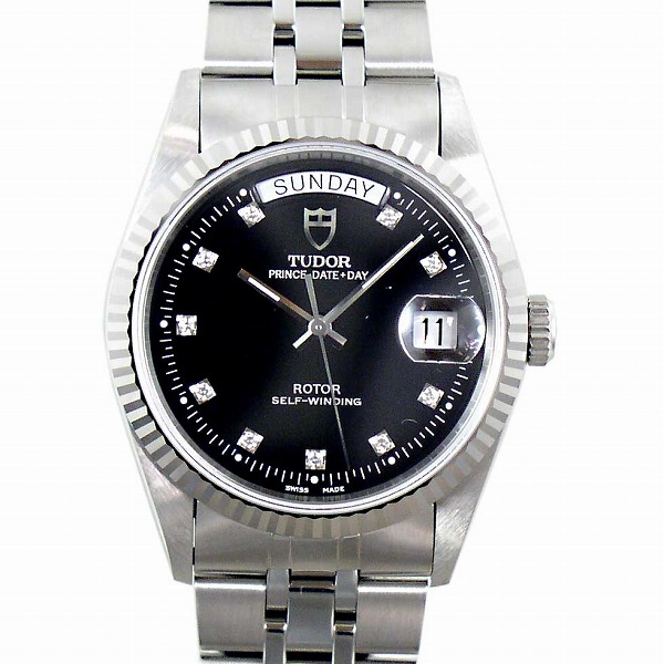 チューダー(チュードル)　TUDOR　プリンスデイトデイ　76214G　10Pダイヤ　自動巻き　定番モデル　新品　