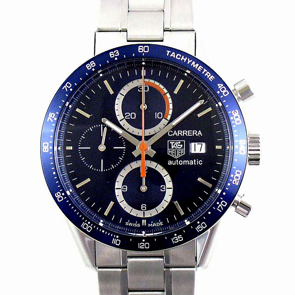 タグホイヤー　TAG HEUER　カレラ　タキメトリック　CV2015.BA0786　自動巻　メンズ　ブルー　新品