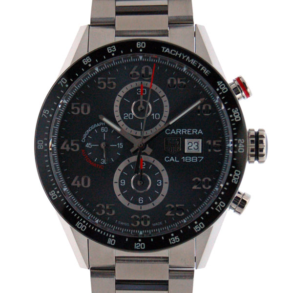 タグホイヤー　TAG HEUER　カレラタキメータークロノ　キャリバー1887　CAR2A11.BA0799　グレー　SS　43mm　新品