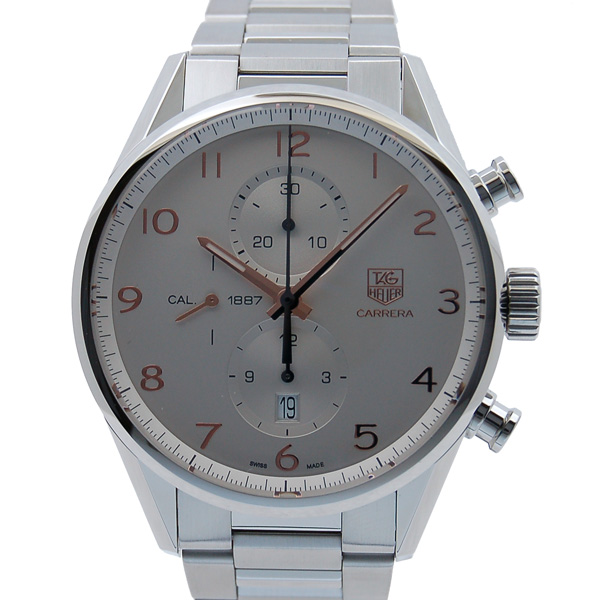 タグホイヤー　TAG HEUER　カレラクロノ1887　CAR2012.BA0799　SS　シルバー　43mm　金針　新品