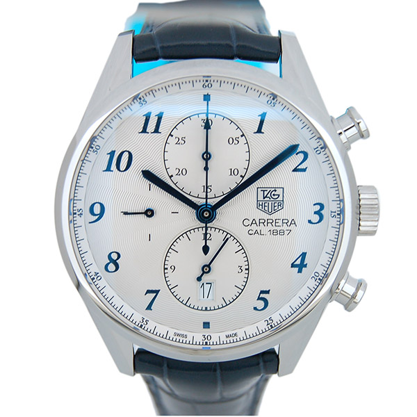 タグホイヤー TAG HEUER カレラ ヘリテージ キャリバー1887 CAR2114.FC6292 SS 革ベルト 新品 Zetton(ゼットン) タグホイヤー TAG HEUER カレラ ヘリテージ キャリバー1887 CAR2114.FC6292 SS 革ベルト 新品 Zetton(ゼットン)