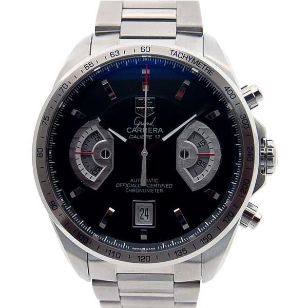 タグホイヤー　TAG HEUER　グランドカレラ　クロノグラフ　CAV511A.BA0902　キャリバー17RS　新品　
